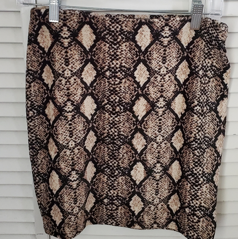 Leopard Skirt